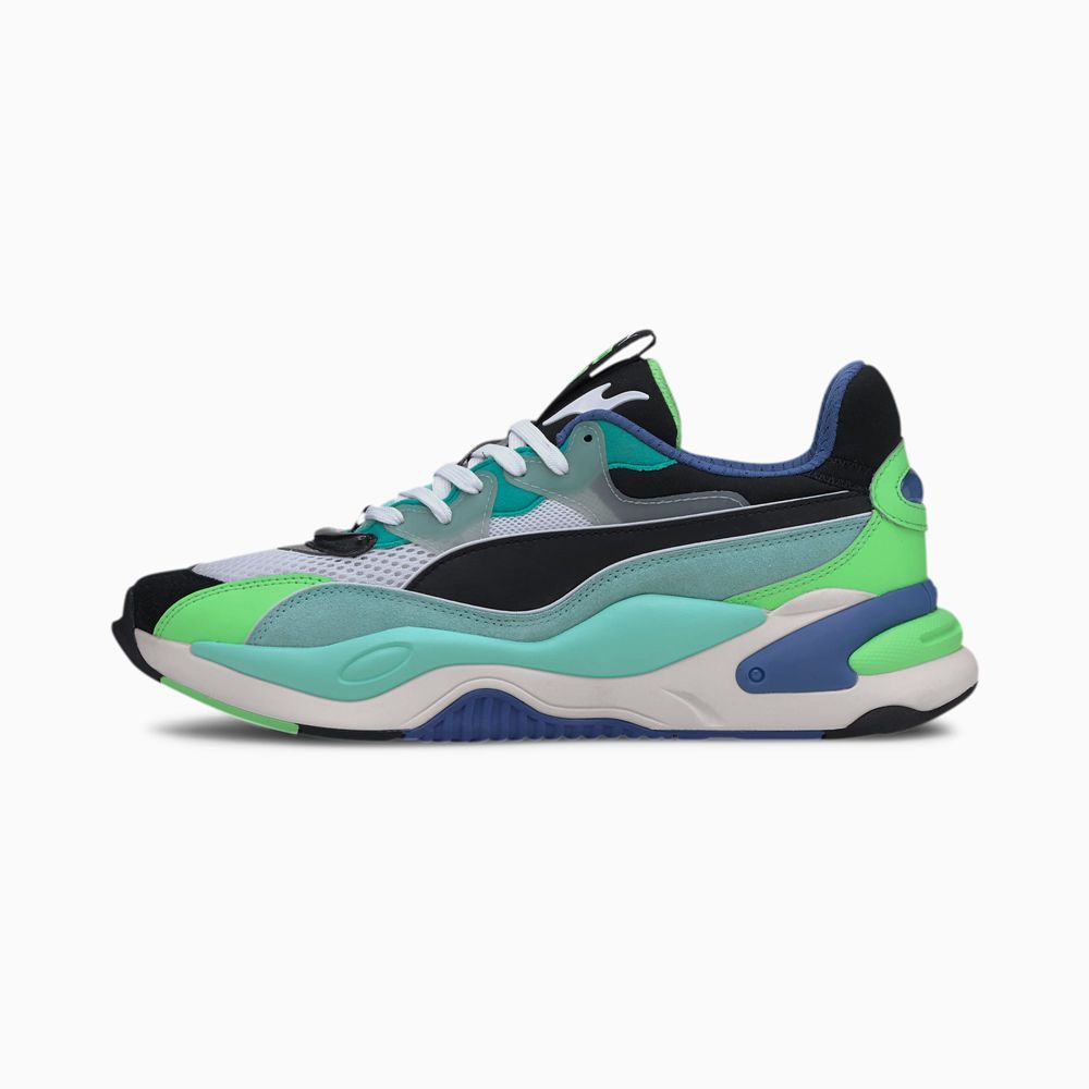 Puma RS-2K Internet Exploring Férfi Sportcipő - Fekete/Kék ( Hungary - BVFSC7210 )
